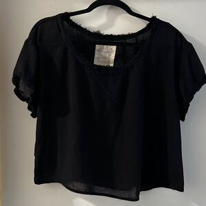 We The Free Black Short Sleeve Tee